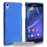 Caseflex Sony Xperia Z2 Silicone Gel S-Line Case - Blue