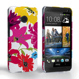 Caseflex HTC One Retro Flower Bouquet Case 