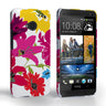 Caseflex HTC One Retro Flower Bouquet Case