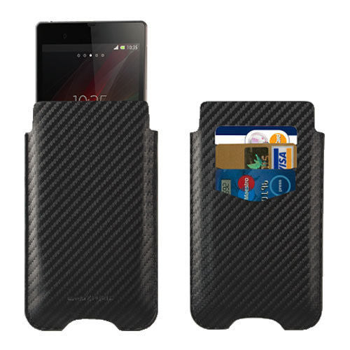 Roxfit Pouch Case for Sony Xperia Z2 - Carbon Black