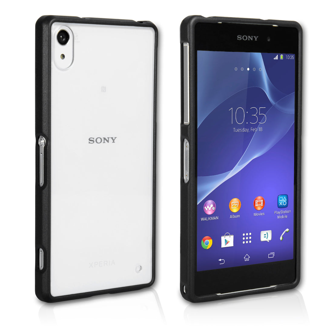 Roxfit Rubber Hard Case for Sony Xperia Z2 - Nero Black