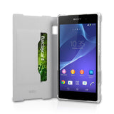 Roxfit Standing Book Case for Sony Xperia Z2 - Polar White