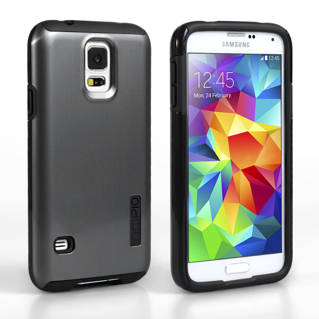Incipio DualPro Shine for Samsung Galaxy S5 - Silver/Black