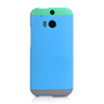 Official HTC One M8 Double Dip Hard Shell Case - Green-Blue