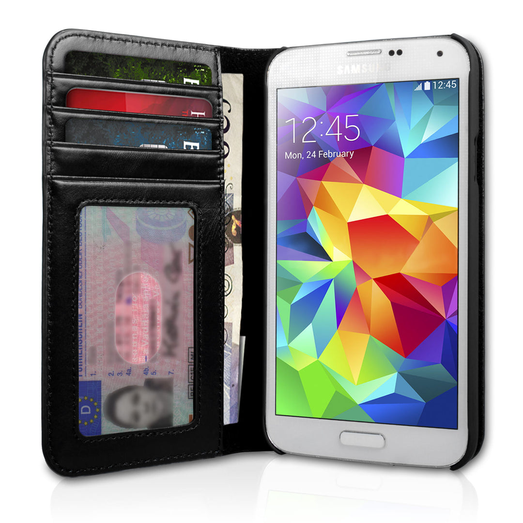 Case Mate Samsung Galaxy S5 Wallet Folio Case - Black