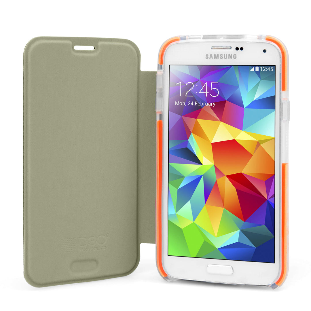 Tech21 Samsung Galaxy S5 Impact Frame with Cover - Clear