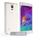 Yousave Accessories Samsung Galaxy Note 4 0.6mm Gel Case - Clear - Mobile Madhouse