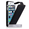 Yousave Accessories Iphone 5 And 5s Leather Effect Flip Case - Black
