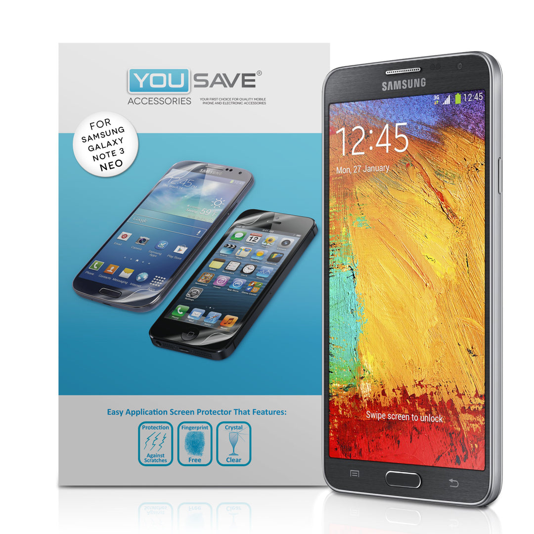 YouSave Accessories Samsung Galaxy Note 3 Neo Screen Protectors x5