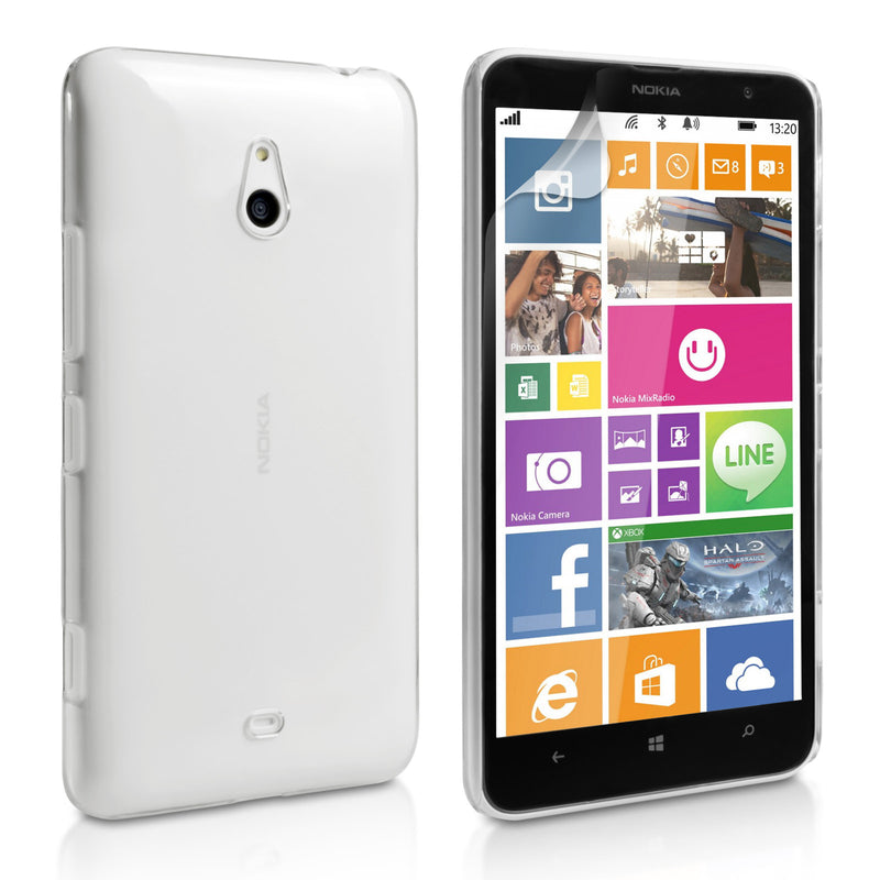 YouSave Accessories Nokia Lumia 1320 Hard Case - Crystal Clear