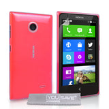 YouSave Accessories Nokia X Hard Case - Crystal Clear