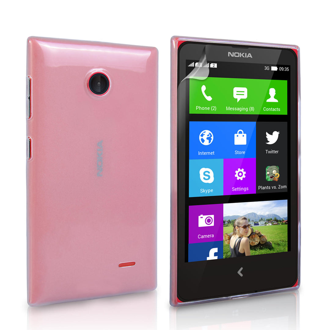 YouSave Accessories Nokia X Silicone Gel Case - Clear