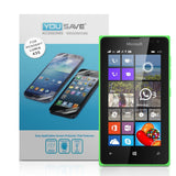 Yousave Microsoft Lumia 435 Screen Protectors - 3 Pack - Mobile Madhouse
