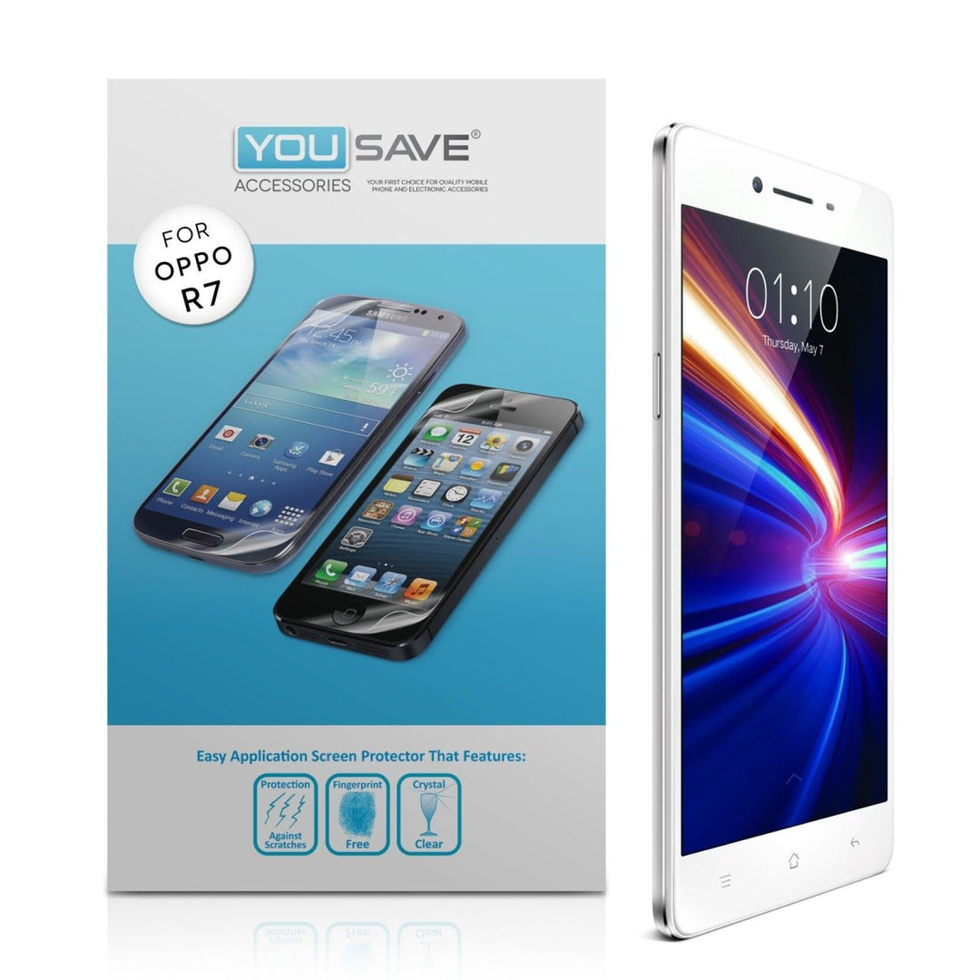 Yousave Oppo R7 Screen Protectors - 3 Pack - Mobile Madhouse