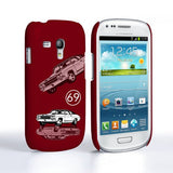 Samsung Galaxy S3 Mini Classic Car Case - Burgundy - Mobile Madhouse