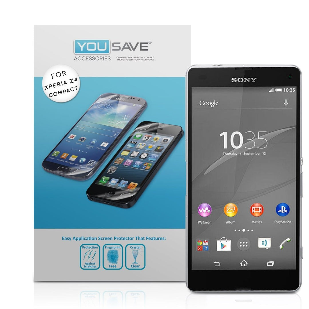 Sony Xperia Z4 Compact Screen Protectors - 3 Pack - Mobile Madhouse
