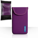 Caseflex Dark Purple Neoprene Pouch (L)