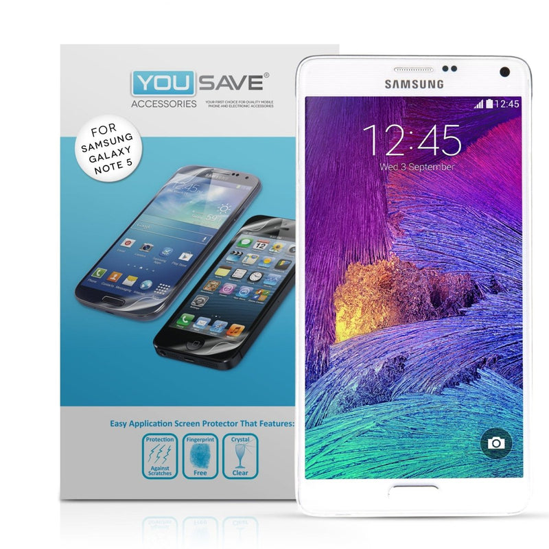 Yousave Accessories Samsung Galaxy Note 5 Screen Protectors X3 - Mobile Madhouse