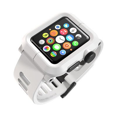 Lunatik EPIK For Apple Watch (Poly) - White - Mobile Madhouse