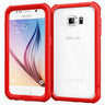 Roocase Samsung Galaxy S6 Glacier Tough Hybrid PC TPU Rugged Case For - Red