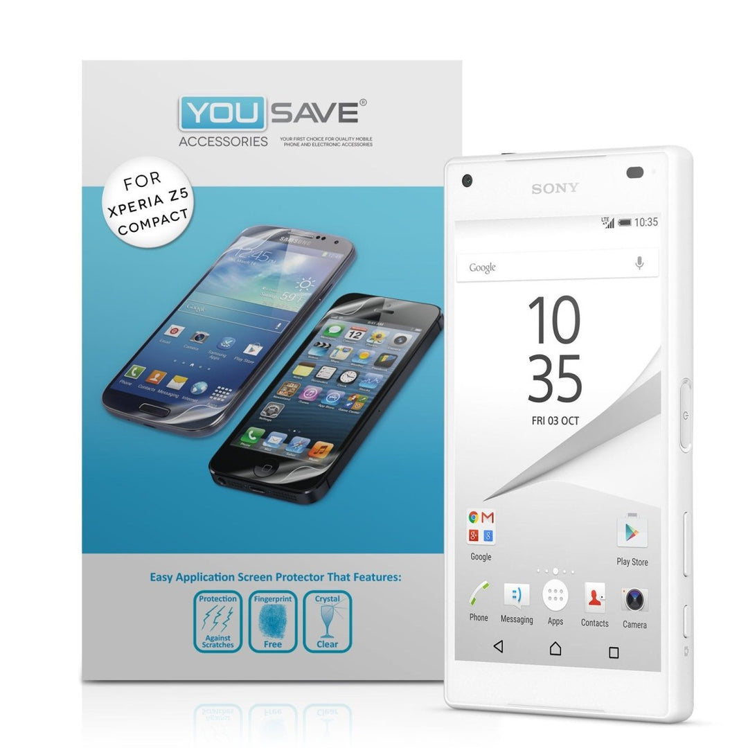 Sony Xperia Z5 Compact Screen Protectors - 5 Pack - Mobile Madhouse