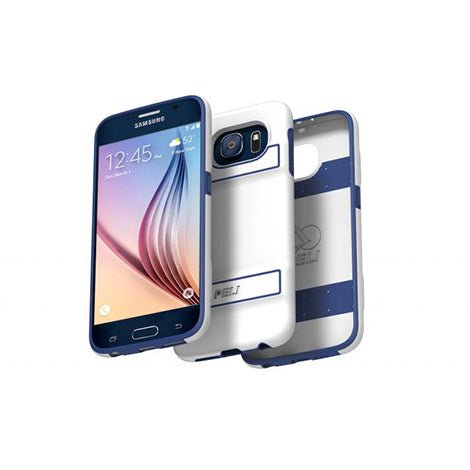 Peli Samsung Galaxy S6 Guardian Protective Case - White/Blue - Mobile Madhouse
