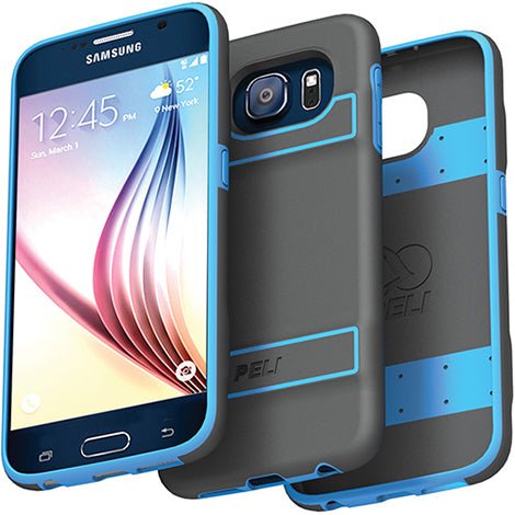 Peli Samsung Galaxy S7 Guardian Protective Case - Black / Blue - Mobile Madhouse