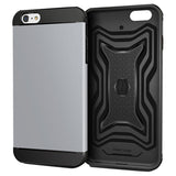 Roocase Iphone 6 And 6S Exec Tough Case Cover - Silver - Mobile Madhouse