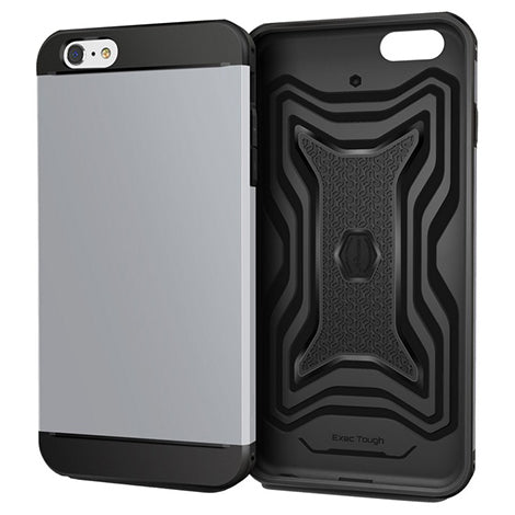 Roocase Iphone 6 And 6S Exec Tough Case Cover - Silver - Mobile Madhouse
