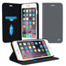 Roocase Iphone 6 And 6S Esteem Wallet Case Cover With Stand - Space Grey