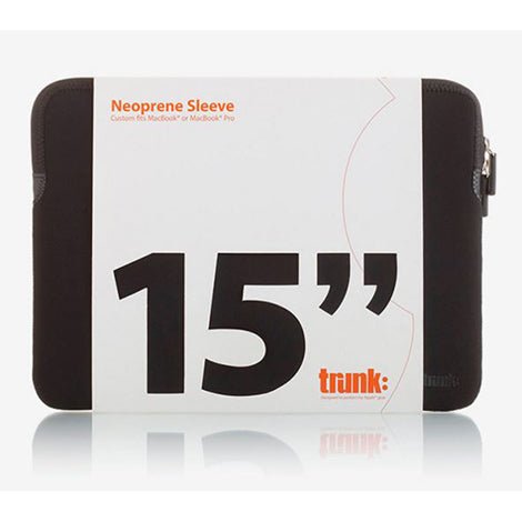 TRUNK Macbook 15 Sleeve - Black - Mobile Madhouse