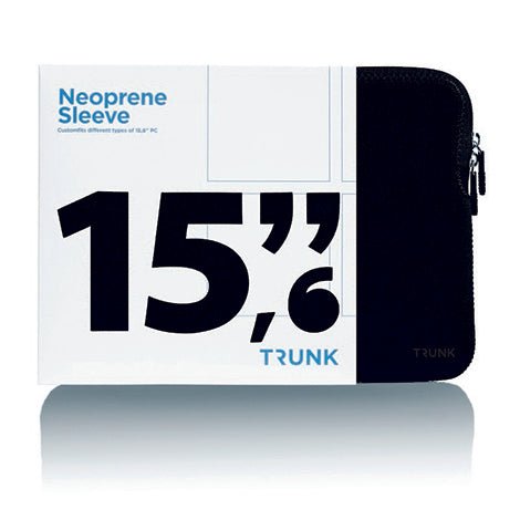TRUNK 15,6 PC Sleeve - Black - Mobile Madhouse