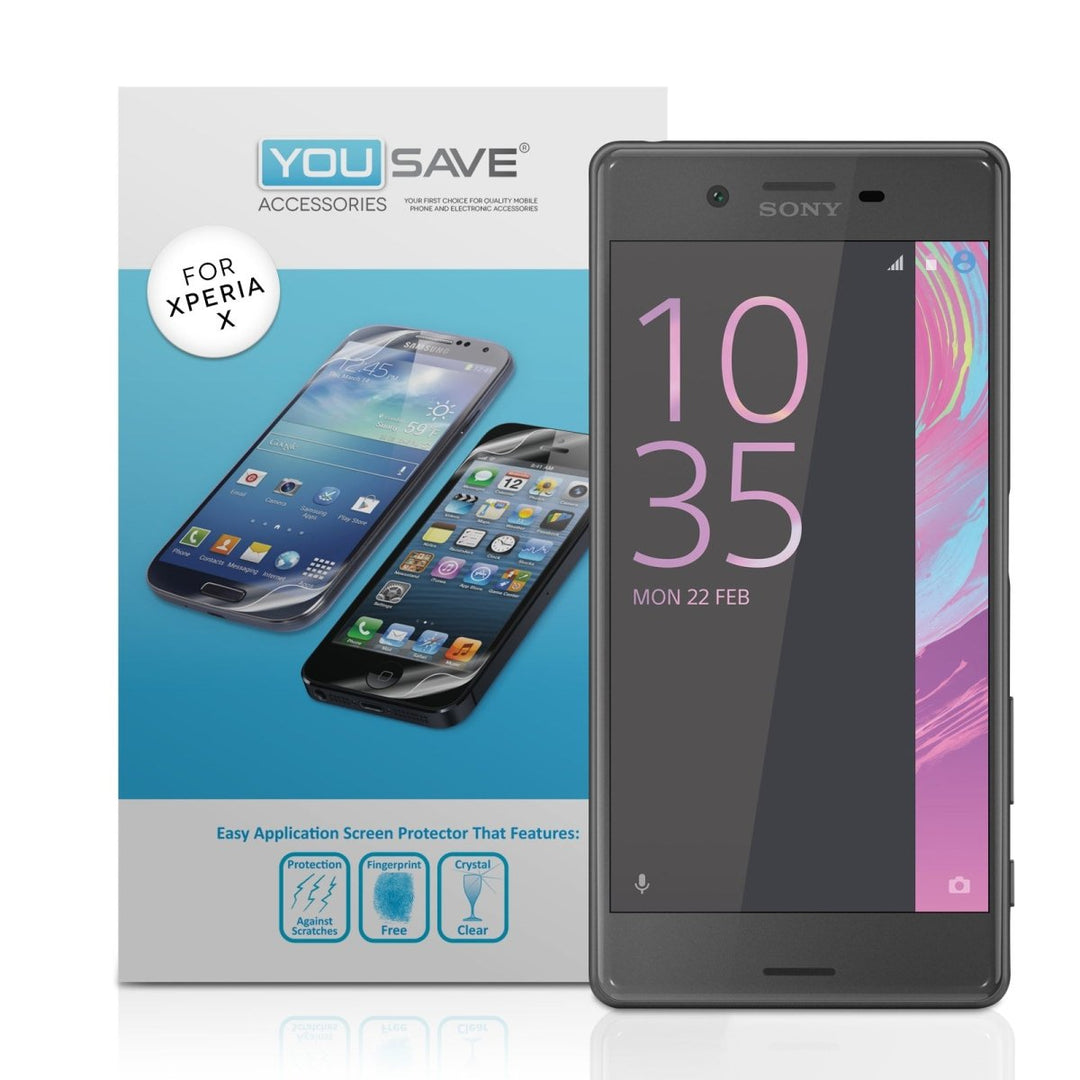 Yousave Accessories Sony Xperia X Screen Protectors X5 - Mobile Madhouse