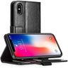 iPhone X Real Leather ID Stand Wallet