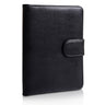 Caseflex Kindle Touch Textured Leather-Effect Wallet Case - Black