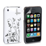 YouSave Accessories iPhone 3G / 3GS IMD Hard Back Case - White