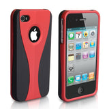YouSave Accessories iPhone 4 / 4S Dual Hard Case - Red