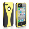 Yousave Accessories Iphone 4 And 4s Dual Hard Case - Yellow