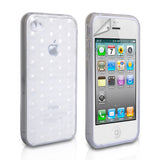 YouSave Accessories iPhone 4 / 4S Gel Case - White / Translucent