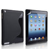 Caseflex Ipad 2 S Line Gel Case - Black