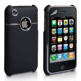 YouSave Accessories iPhone 3G / 3GS Hard Hybrid Case - Black