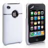 Yousave Accessories Iphone 3G And 3GS Hard Combo Case - White