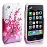Yousave Accessories Iphone 3G And 3GS Floral Bee Gel Case - White-Pink