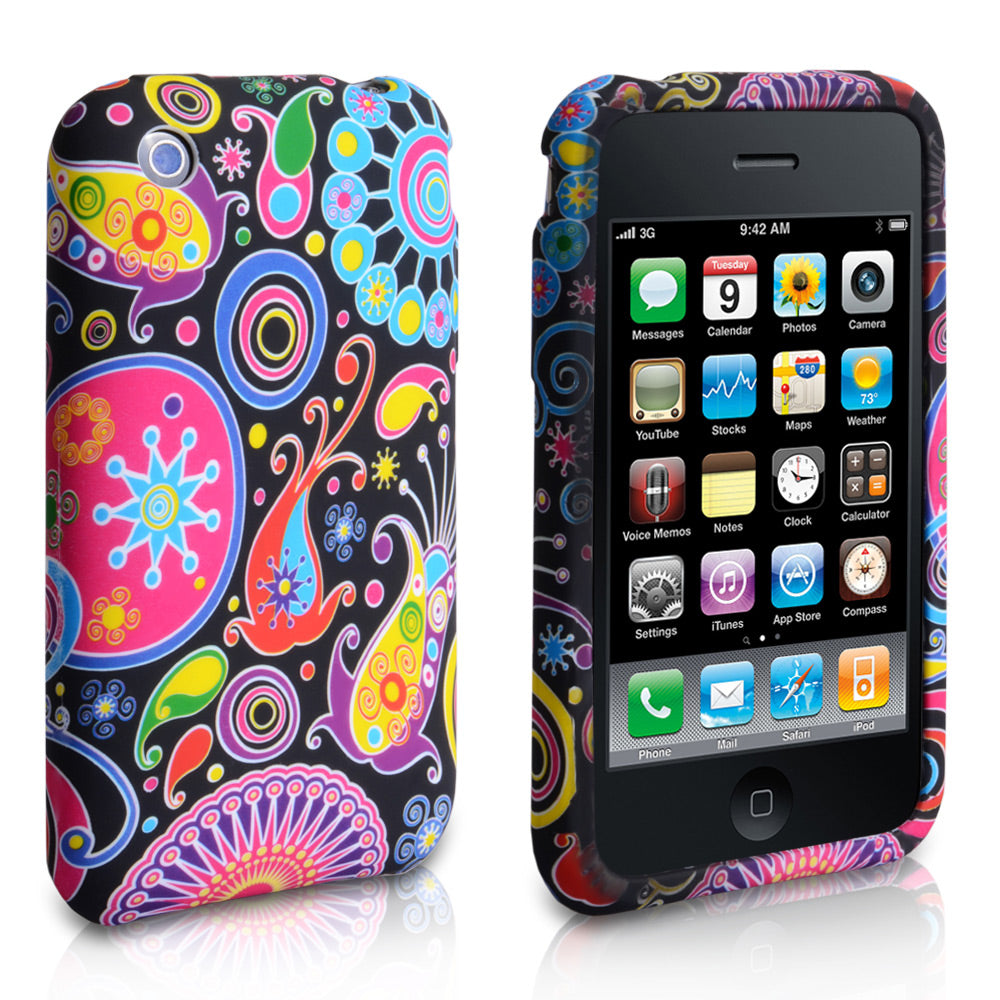 YouSave Accessories iPhone 3G / 3GS Black Jellyfish Gel Case