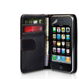 YouSave Accessories iPhone 3G / 3GS Leather Effect Wallet Case - Black