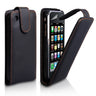 Yousave Accessories Iphone 3G And 3GS Leather-Effect Flip Case - Black
