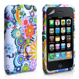 YouSave Accessories iPhone 3G / 3GS White Floral Gel Case