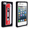 Yousave Accessories Iphone 5 / 5S Retro Cassette Case - Black