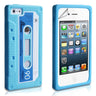 Yousave Accessories Iphone 5 / 5S Retro Cassette Case - Blue