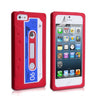Yousave Accessories Iphone 5 / 5S Retro Cassette Case - Red